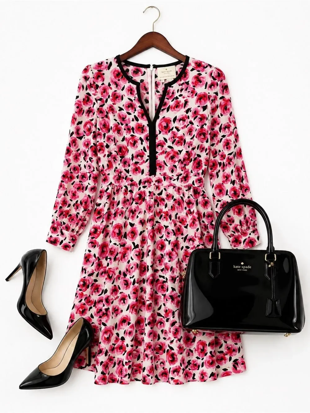 Kate Spade New York Floral Silk Dress – Size 6
